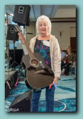 Epiphone winner Janet Russell